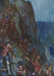 Resbalando y tropezando, los hombres continuaron de Joseph Ratcliffe Skelton
